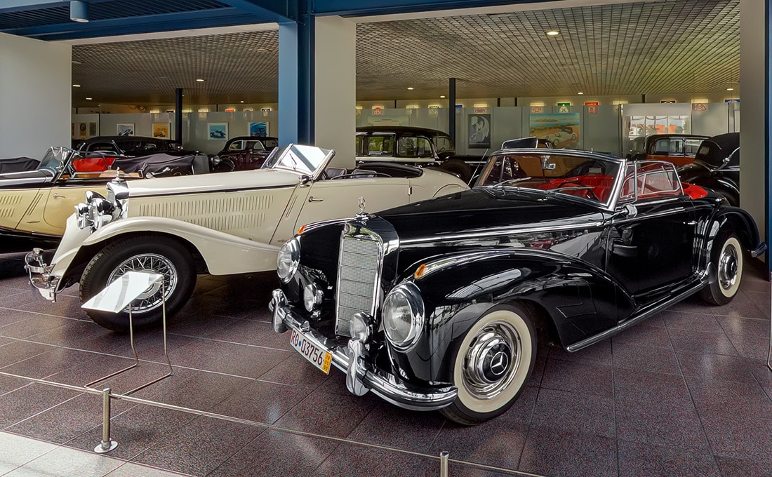 EFA motor museum virtual tour Thumbnail link to the EFA motor museum virtual tour