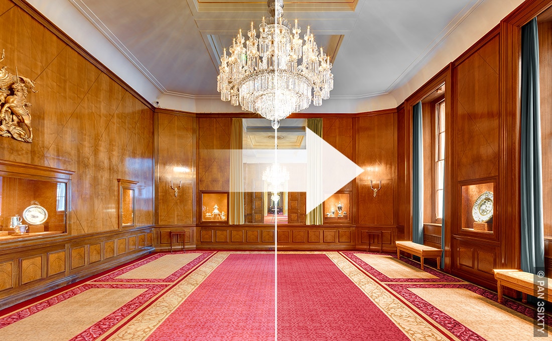 Demo of image retouching for 360 panoramas - Goldsmiths Hall Thumbnail link to demo of image retouching for 360 panoramas - Goldsmiths Hall