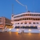Thumbnail link to a 360 panorama of Fred Olsen ship Braemar docked in St. Petersburg